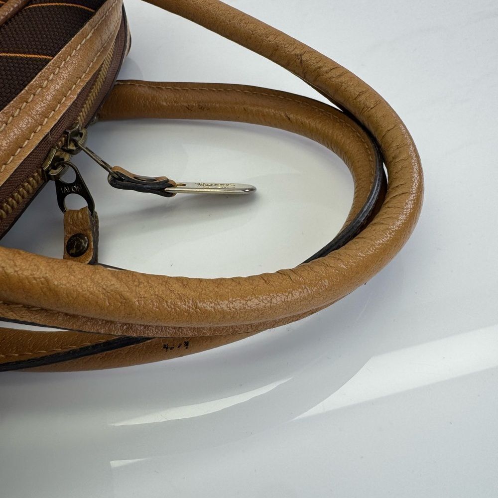 Gucci Vintage GG Interlocking Diagonal Stripe Top Handle Bag - Picture 11 of 15